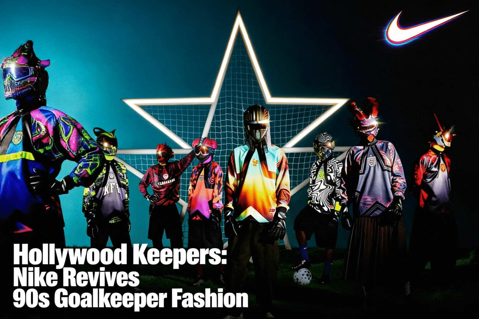 Hollywood Keepers: Nike Revives 90s Goalkeeper Fashion, Reigniting the Wild Spirit of Football Style
