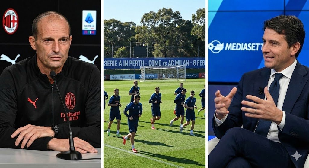 Serie A’s 1st Overseas Official Match Confirmed: AC Milan vs Como to Kick Off in Perth on Feb 8