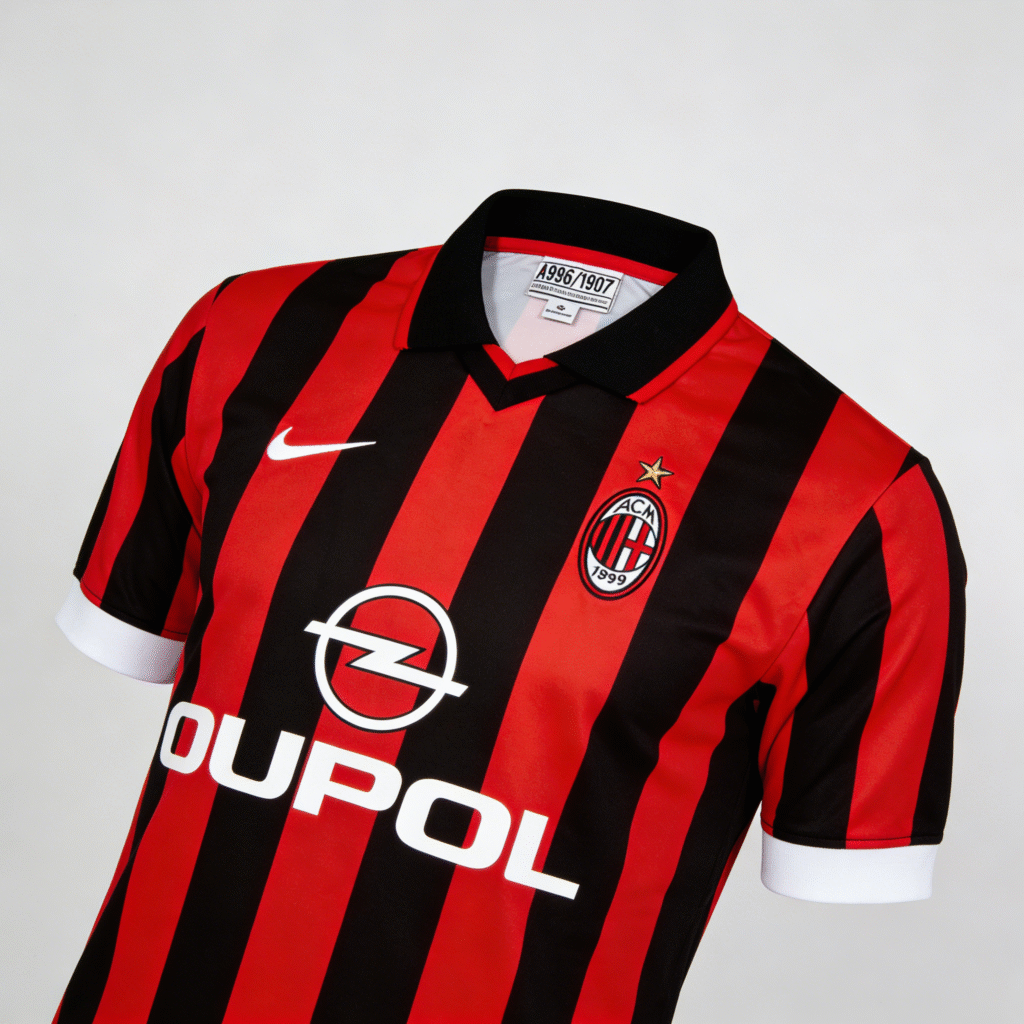 AC Milan's retro home jersey